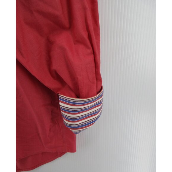 Maus & Hoffman Shirt Large Button Down Pocket Flip Cuffs Switzerland - Picture 4 of 12